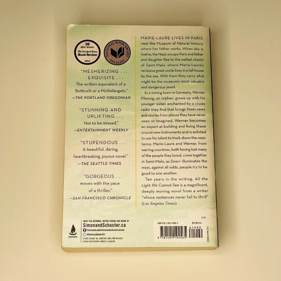 All The Light We Cannot See by Anthony Doerr - Picture 2 of 5